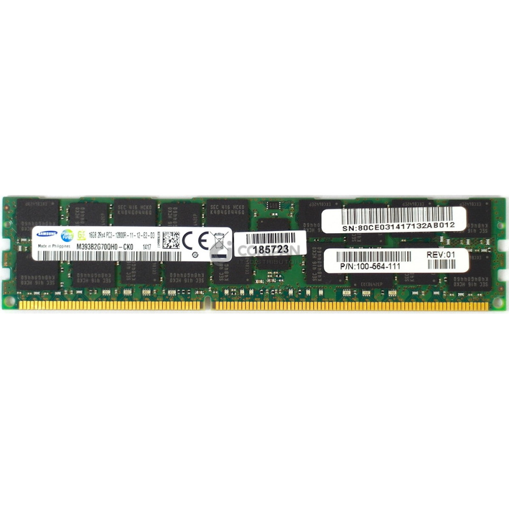 M393B2G70QH0-CK0 SAMSUNG DDR3 16GB 2RX4 PC3-12800 1600MHZ RDIMM CL11